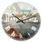 Designart 'Lake House Happy Quote Traditional Wall Clock